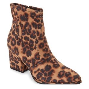 ⭐️ Sale Marc Fisher Leopard Ankle Booties